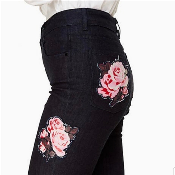 kate spade Denim - Kate Spade Rose Jeans